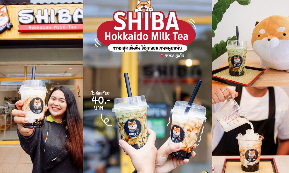 Shiba Hokkaido Milk Tea เมืองภูเก็ต