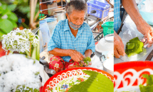 รีวิว ขนมเปียกปูนเจ้าเด็ด คุณยายสะอิ้ง ตะกั่วป่า พังงา