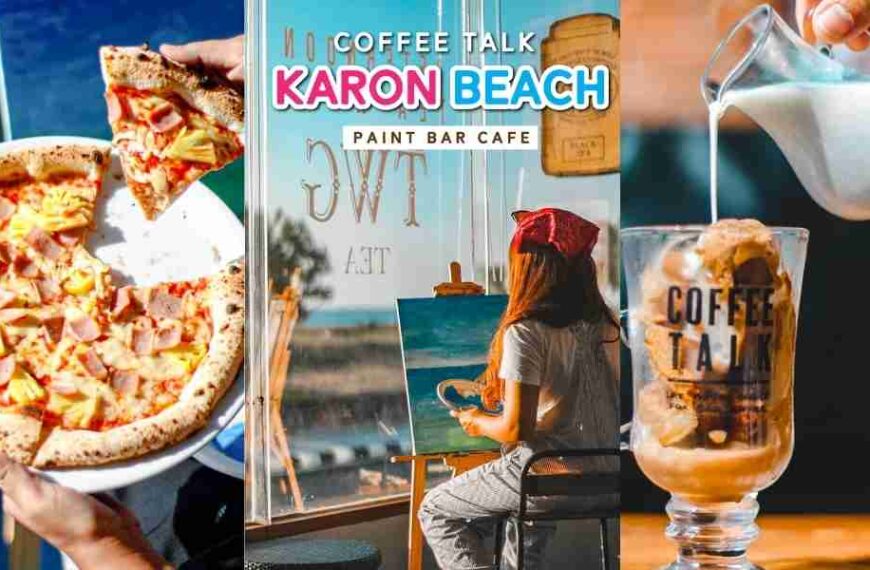 Coffee Talk Karon Beach คาเฟ่สุดคูล บนหาดกะรน ภูเก็ต