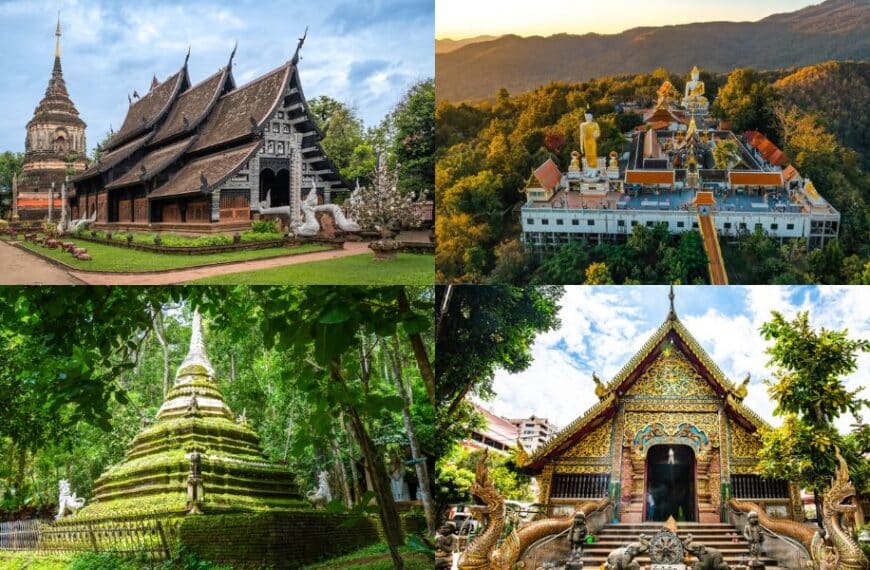 25 วัดเชียงใหม่ 2023 เที่ยววัดเชียงใหม่ [ธันวาคม 2023]