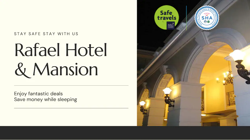 ภาพโรงแรมและคฤหาสน์ยามค่ำคืน โรงแรมใกล้สนามบินสุวรรณภูมิ