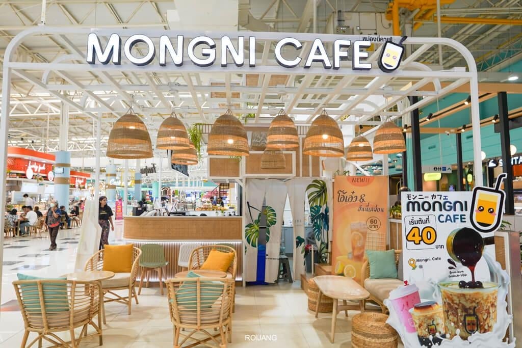 Mongi cafe เป็นร้านกาแฟใกล้สนามบินสุวรรณภูมิ ร้านอาหารในโรบินสันถลาง