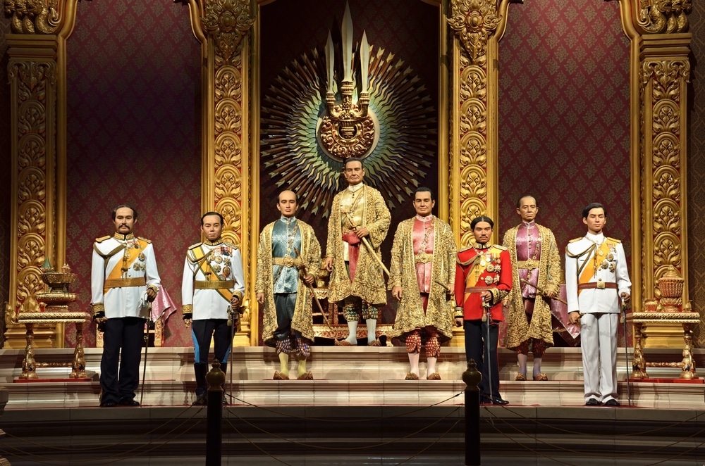 พระราชวังของไทยในกรุงเทพฯ ประเทศไทย เที่ยวนครปฐม