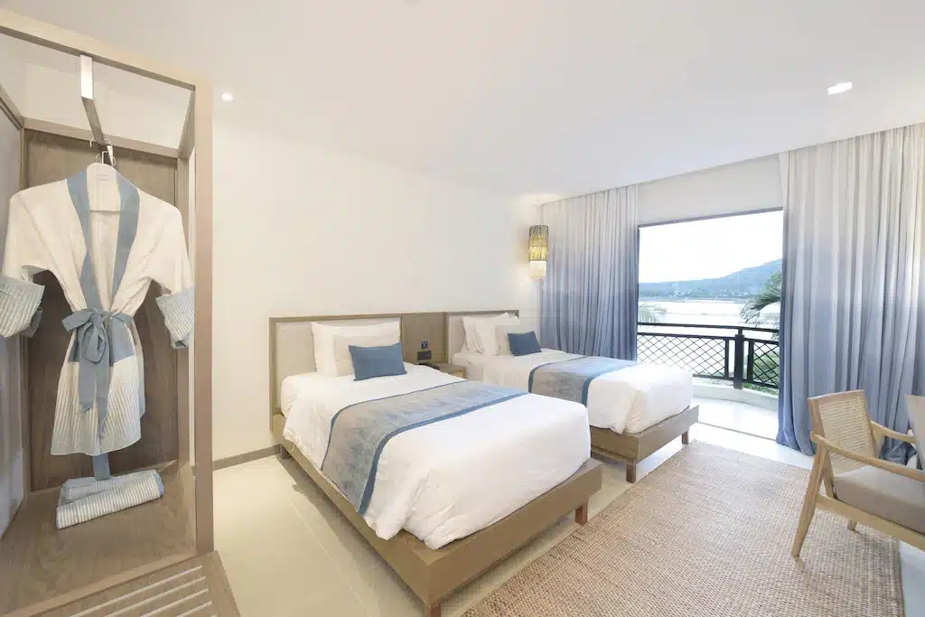 ร้อยอพาร์ตเมนต์สามห้องผู้ใช้ที่ 1402 โรงแรมท่า ที่พักโขงเจียม