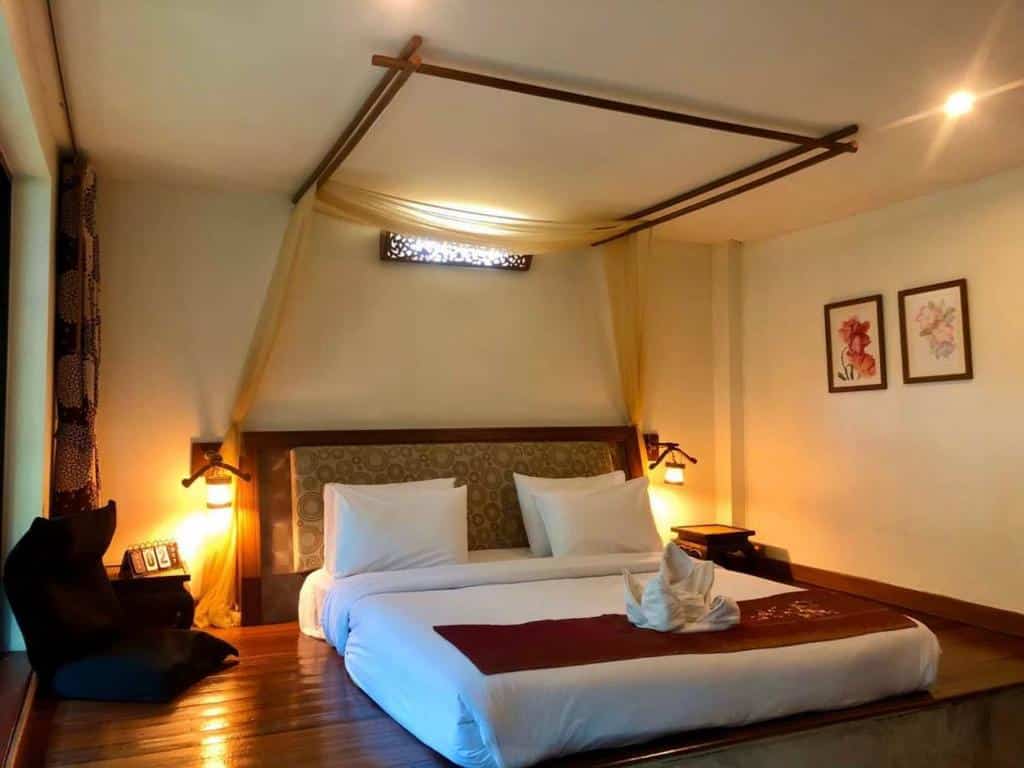 มีห้องนอนกาญจนบุรีพร้อมที่นอนและหล ที่พักเมืองกาญจนบุรี