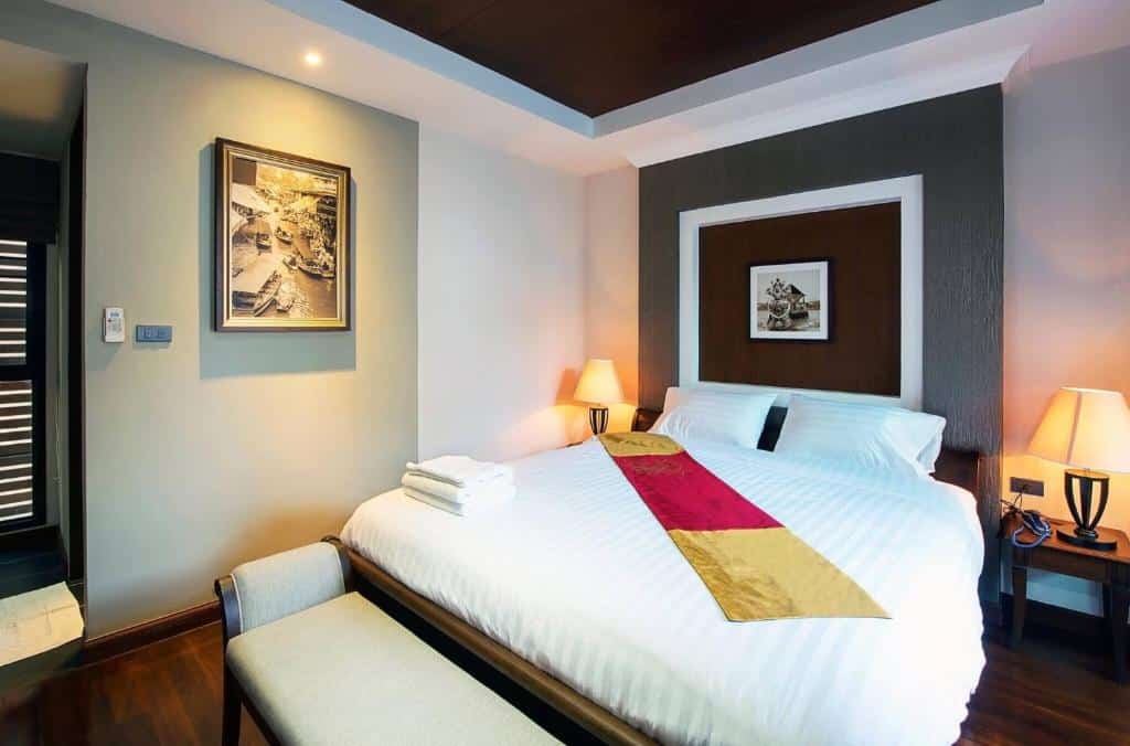 ห้องพักโรงแรมในประเทศไทยพร้อมเตียง