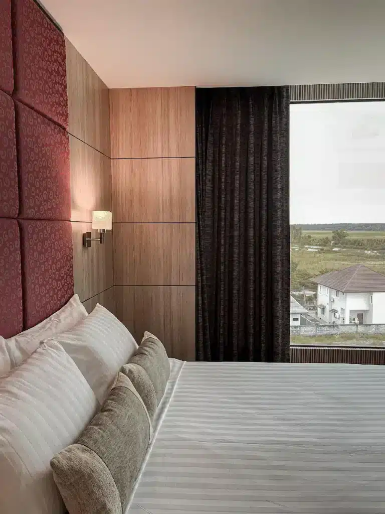 ห้องพักในโรงแรม ที่พักบึงกาฬ พร้อมทิวทัศน์ของมหาสมุทร