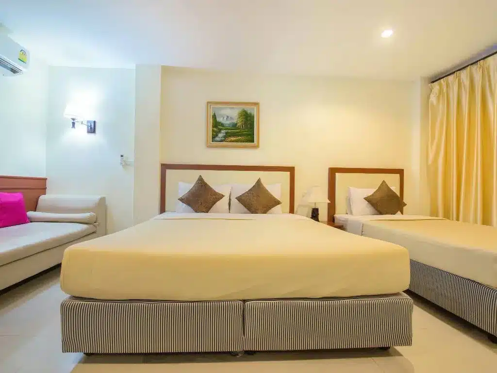 โรงแรมอ่าวนาง รีสอร์ทอุดรธานี ที่พักราคาถูก มีห้องพักที่มีเต