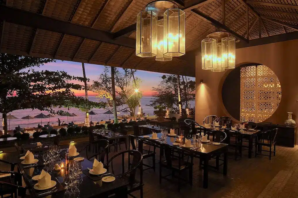 ร้านอาหารพร้อมวิวทะเ ที่พักเกาะช้าง ที่พักเกาะช้างลยามเย็นที่ราชบุรี