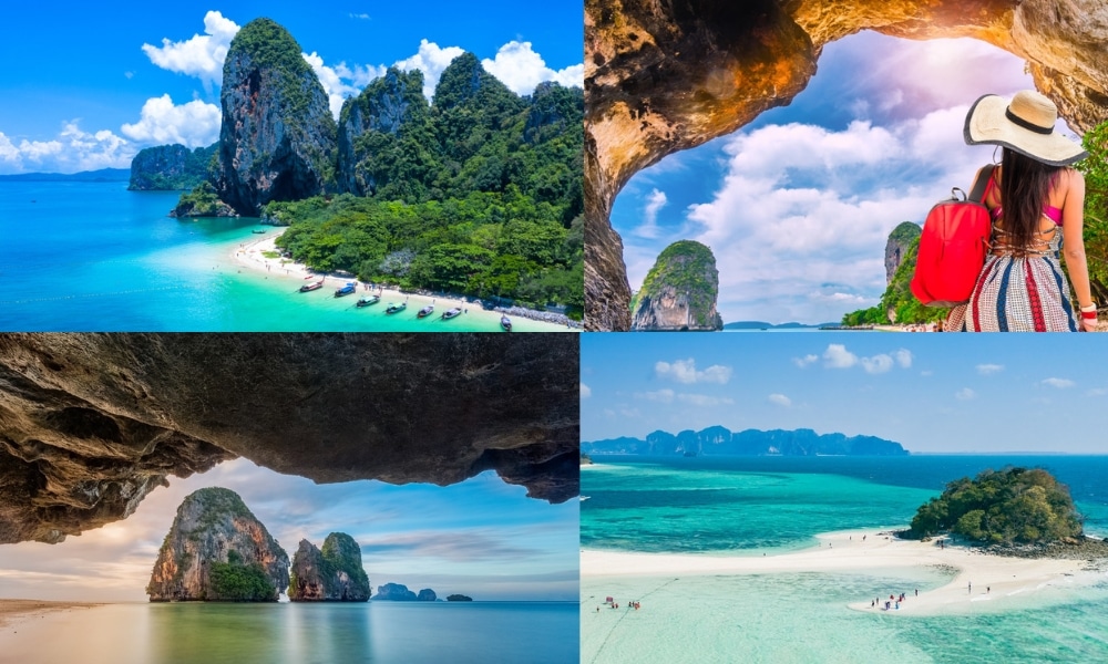 สำรวจ 10 ชายหาดชั้นนำของประเทศไทย รวมถึงจุดสวยงาม เช่น อ่าวนาง กระบี่ สัมผัสความงามอันน่าทึ่งของหาดอ่าวนาง จุดหมายปลายทางที่คนรักชายหาดต้องไม่พลาด