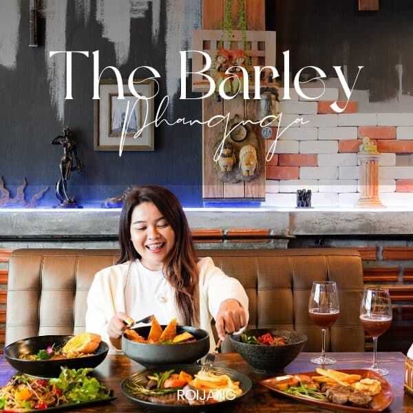 The Barley Retro Cafe ร้านอาหารเมืองพังงา