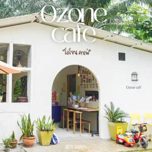 Ozone Cafe ตะกั่วป่า ร้านอาหารในสวน บรรยากาศดี เมนูเด็ดห้ามพลาด