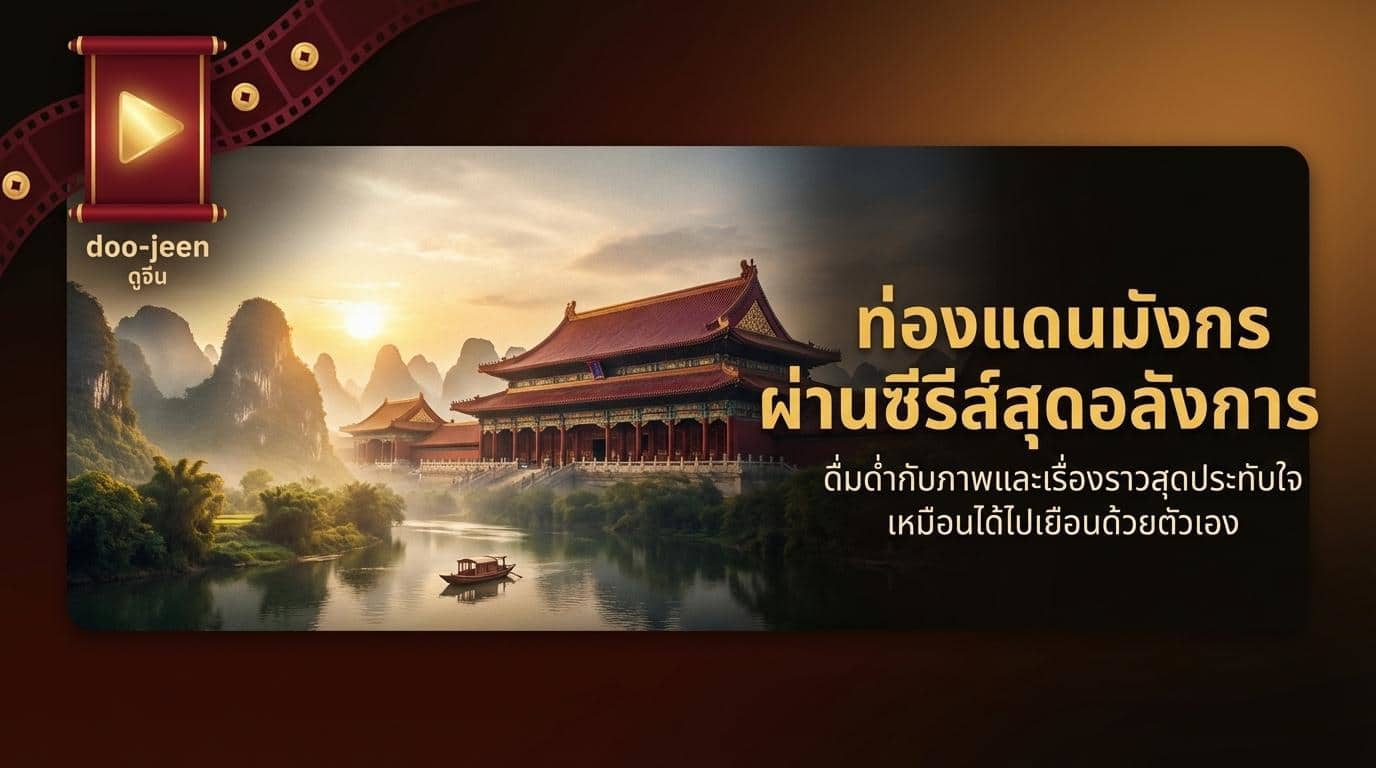 ซีรีส์จีนที่ดูแล้วฟีลเหมือนเที่ยวเมืองจีน ผ่านจอเล็กแบบไม่ต้องแพ็กกระเป๋า สายเที่ยวที่คิดถึงบรรยากาศเมืองจีนแต่ยังไม่พร้อมเดินทาง หนังสั้นจีน ช่วยคุณได้!!